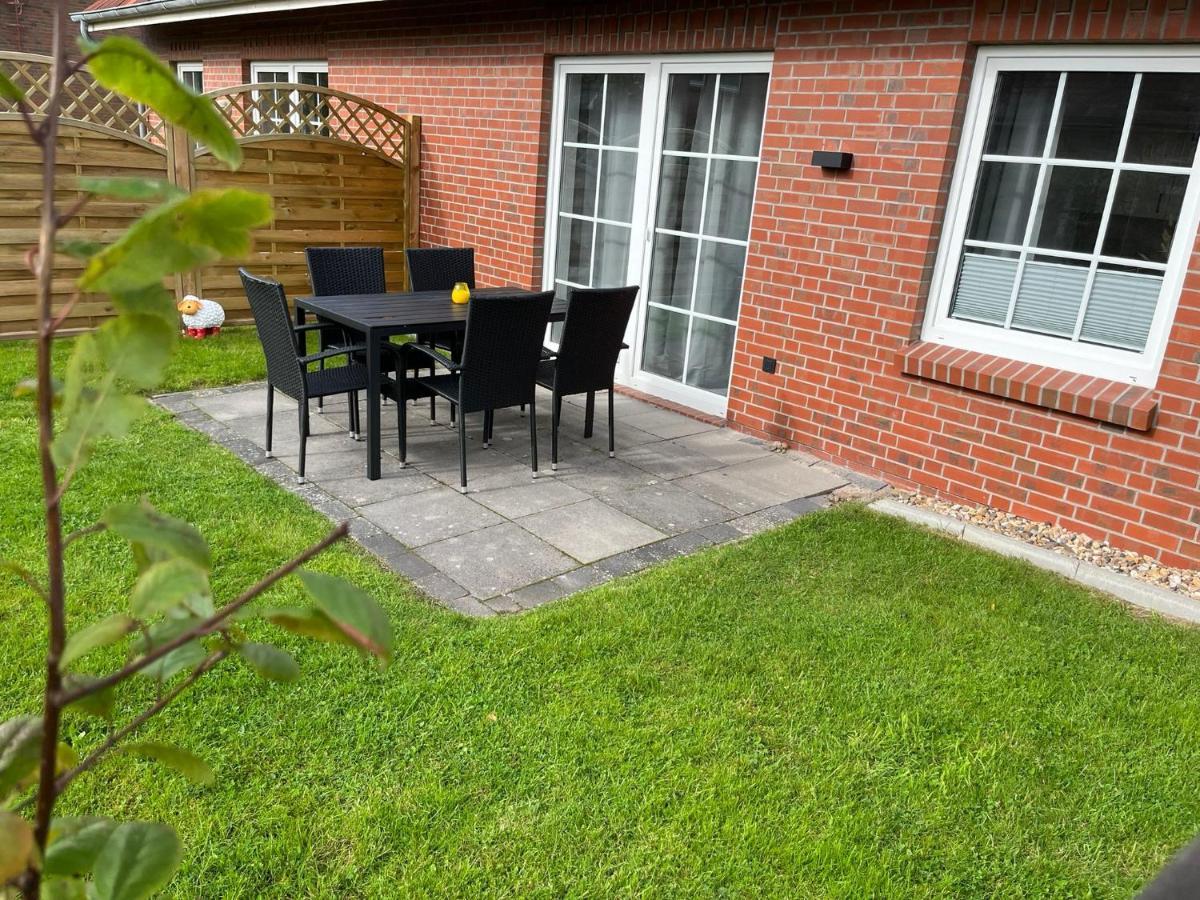 Fewo Friesenbude Nessmersiel, Garten, Wallbox, Bettwaesche Inclusive, Bagian luar foto