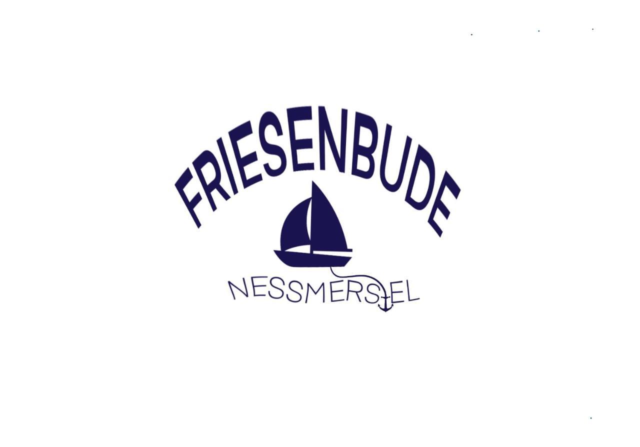 Fewo Friesenbude Nessmersiel, Garten, Wallbox, Bettwaesche Inclusive, Bagian luar foto